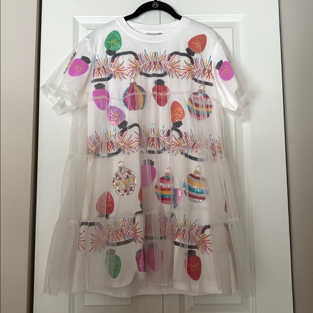 QUEEN OF SPARKLES Colorful Ornament Dress - Picture 2 of 5